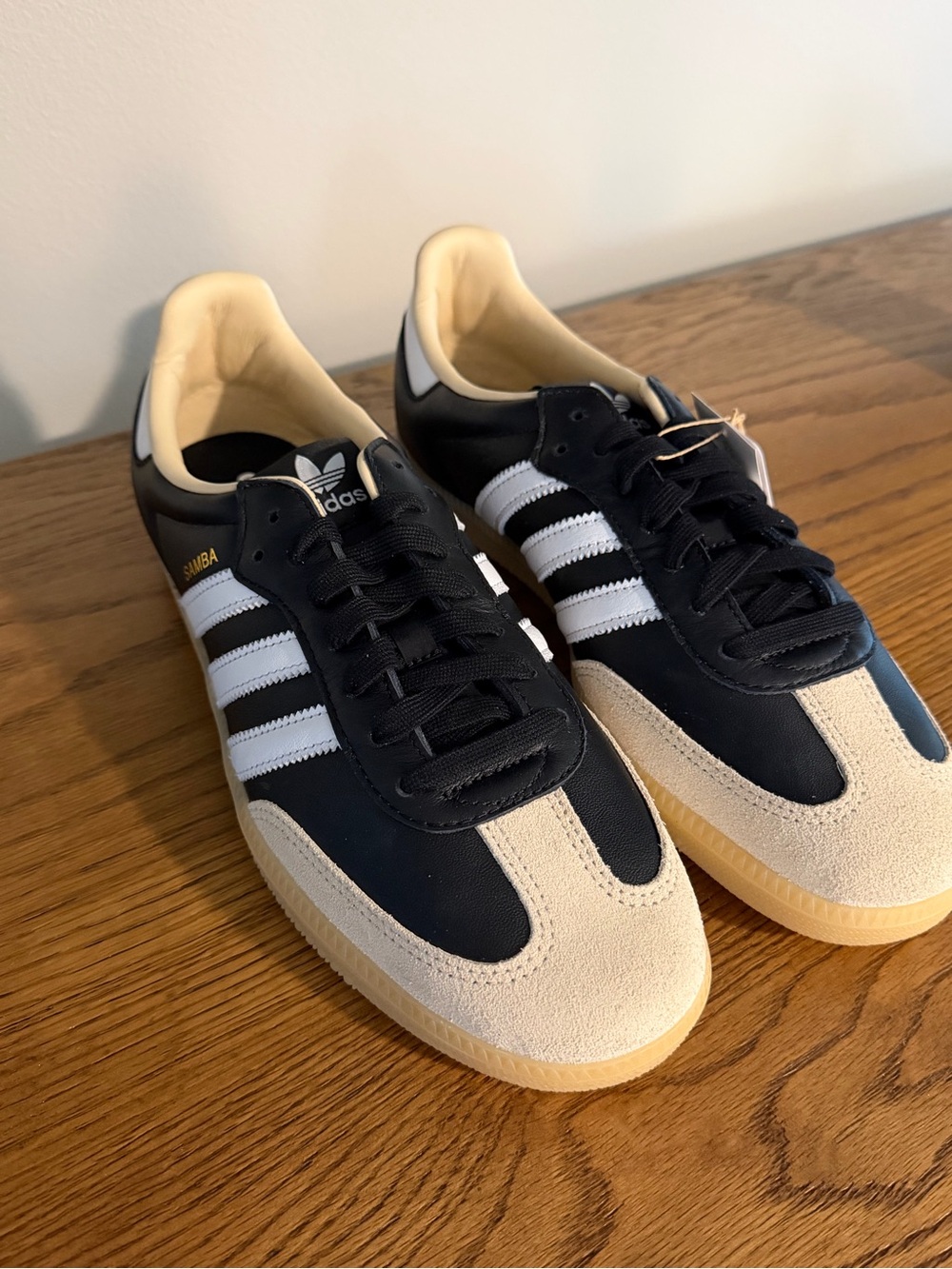 Adidas OG Samba Classic Men's Black & Cream Sneakers